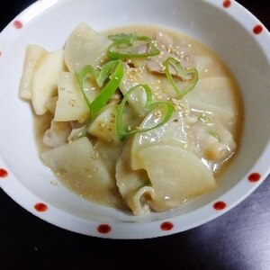 豚こまと大根の煮物～しょうが風味～